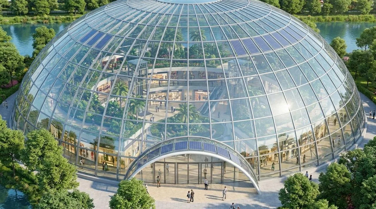 Fasilitas glass dome Forest Hills