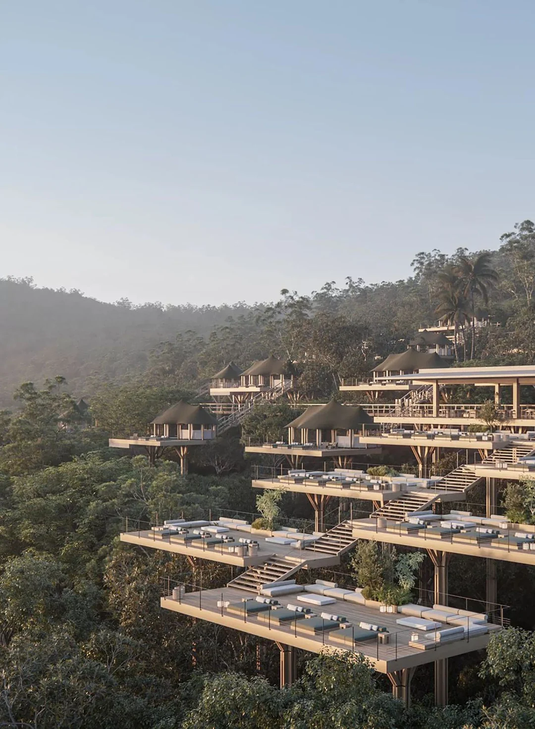 Konsep Hills Living bertingkat Forest Hills